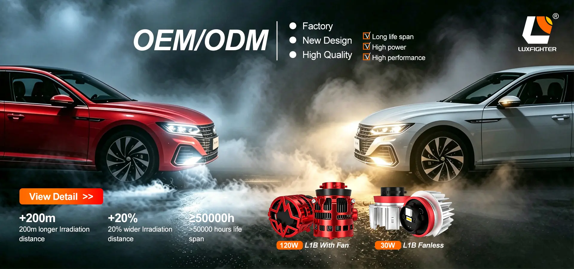 Serie Q36-60W 6000LM